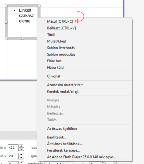 elem vágólapra helyezése elem vágólapra helyezése